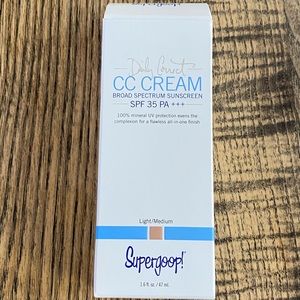 *New* Supergoop CC cream light/medium
